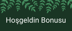 Hoşgeldin Bonusu